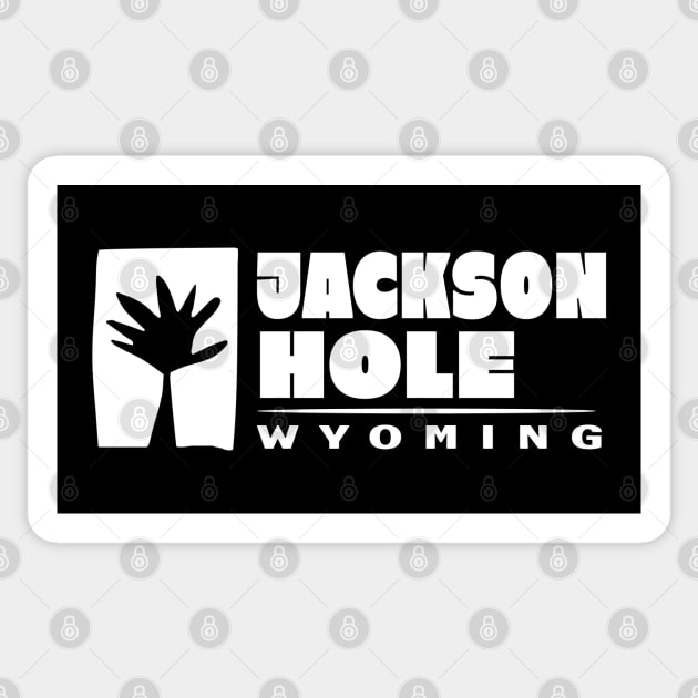 Jackson Hole Wyoming Sticker by Uniman